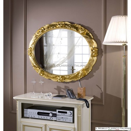 Mirror oval mirror cod. 701984