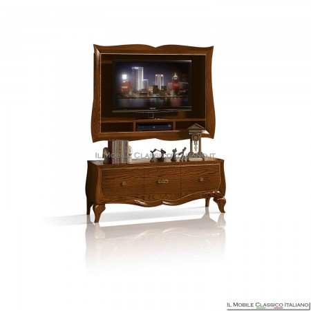 TV stand composition 1 base 3 smooth drawers art. 4523