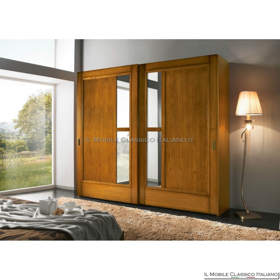 Wardrobe, guardatoba with 2 sliding doors art. 4077/280