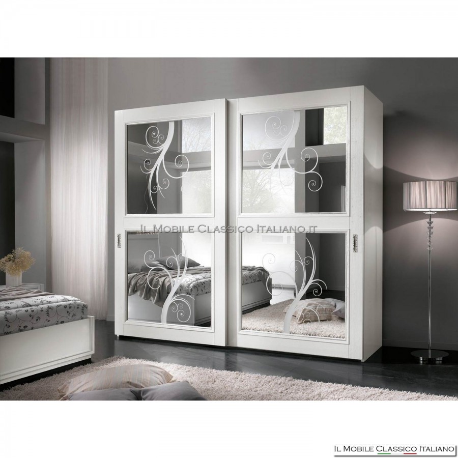 Armario con espejo - The Italian Classic Furniture