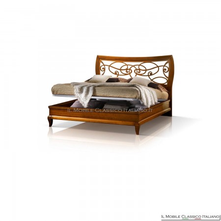 Letto sagomato con griglia art. 4111/CN/160