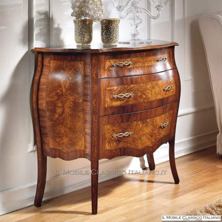 Rounded chest of drawers - Classic chest of drawers - Furniture in style