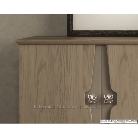 4-door sideboard in ash