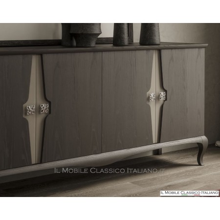 4-door sideboard in ash