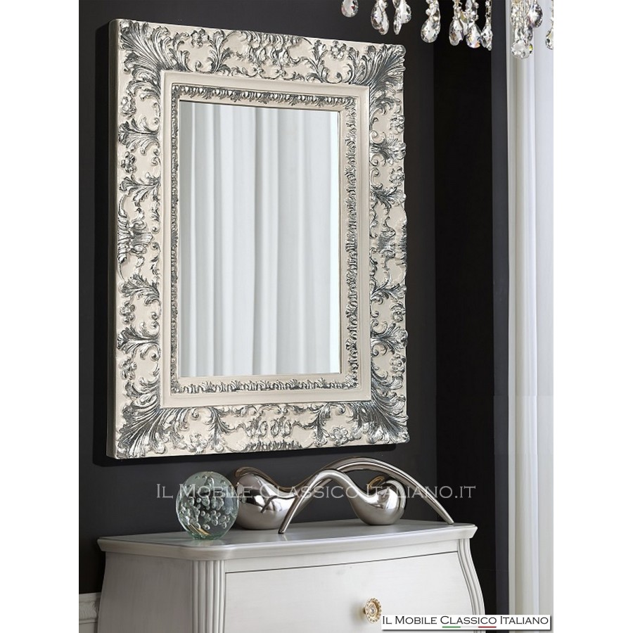 Classic rectangular wall mirror 70068