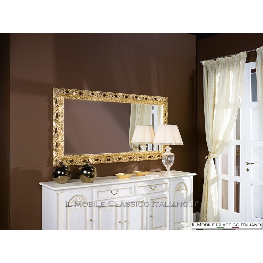 Large baroque mirror