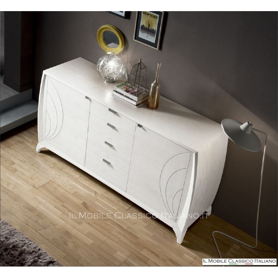 White ash sideboard