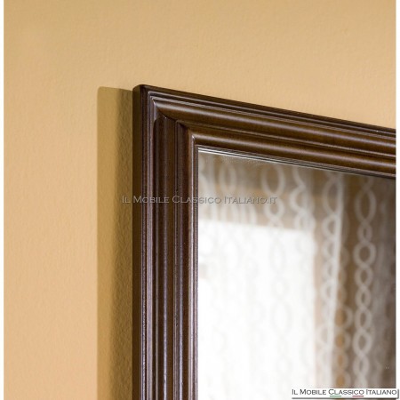 Specchio da parete in color argento 50 x 130 CHATAIN 