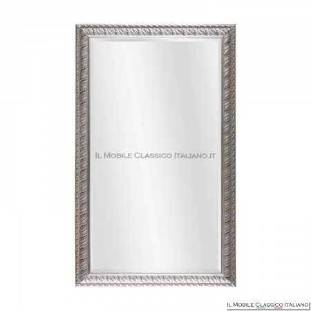 vertical silver mirror