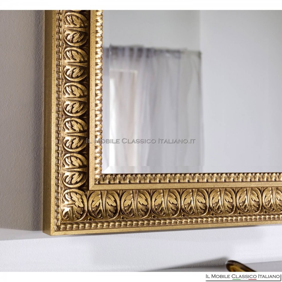 Specchio grande da terra dorato - Arredamento classico contemporaneo