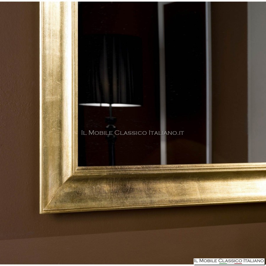 Specchio antico cornice oro