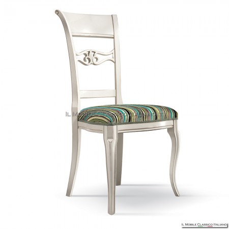 White lacquered chair