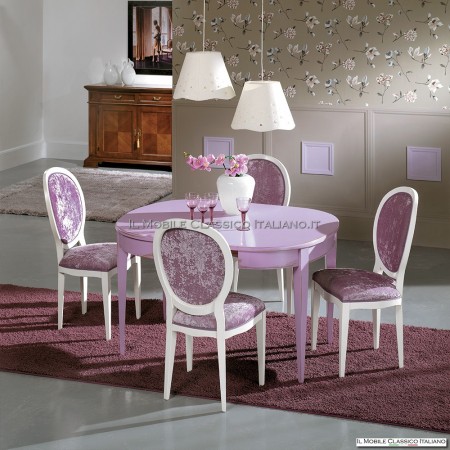Colorful dining table