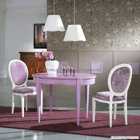 Colorful dining table