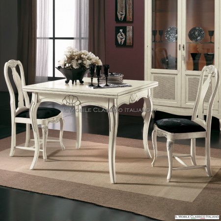 Shabby chic dining room table